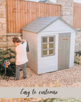 Evermeadow Playhouse – Kids Wooden Playhouse