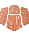 Hexagonal Wooden Sandpit Lid - Easy to use - (Lid Only Sandpit Not Included)