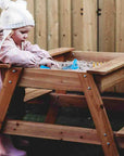 Picnic Table Sandpit with Lid