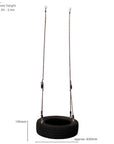 Horizontal Tyre Swing - Long-Lasting & Fun