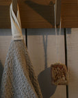 Big Linen Towel - Textured Grey