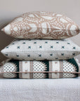Renee Rectangular Cushion - Blush & Green Black