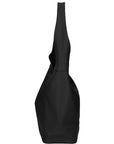 Black Leather Shoulder Hobo Bag Brix and Bailey Leather Ethical Handbag Brand