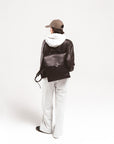 Leather backpack - Fibonacci (Camel)