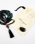 Black Obsidian Crystal Necklace - Nyx