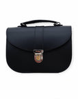 Olympia Handmade Leather Bag - Black