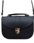 Olympia Handmade Leather Bag - Black