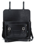Handmade Leather Satchel - Black