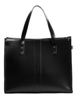 Handmade Leather Shopper - Black