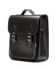Handmade Leather City Backpack - Black