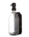 Black Single Wall Mounted Soap Dispenser