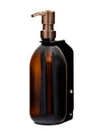 Black Single Wall Mounted Soap Dispenser