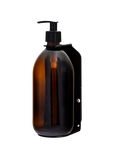 Black Single Wall Mounted Soap Dispenser