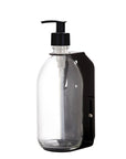 Black Single Wall Mounted Soap Dispenser
