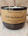 2-Wick Dimpled Black Candles