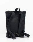 Velvet Stripe Backpack, Waterproof Black & White