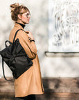 Waterproof Backpack - Black Bow