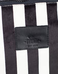 Kids Black and White Striped Backpack