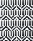 Luxury black stripe porcelain tile, stylish chevron pattern, premium durable indoor-outdoor anti-slip tile by Maria Starling Design at brixbailey.com