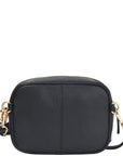 Black Convertible Leather Cross Body Camera Bag Ethical Responsible Handbag Brand Brix and Bailey