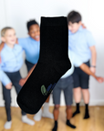 BLACK SCHOOL SOCKS - KIDS (PLAIN SOCKS)