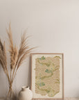 No.017 - Nouveau Blossoms - Vintage Archive Poster Prints