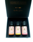 B Calm Blended Essential Oil Gift Set – Breathe, Live & Rest – Stress Relief, Energy Boost & Sleep & Hormone Support – 3×10ml
