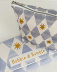 Nappy Wallet - Blue Harlequin