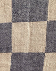 CHECKERED TURKISH COTTON THROW