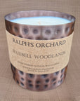 Antique tin scented candles, luxury hand-poured soy candles, vintage style home decor, premium cruelty-free fragrances, best-selling English candles by Ralph's Orchard at brixbailey.com