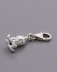 Bluebell Flower Silver Charm