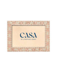 Blush Pink Mosaic Wooden Frame 6x4"