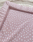 Standard Changing Mat - Dusky Pink Spots Print