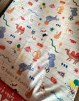 Anti-Roll Wedge Baby Changing Mat - Circus