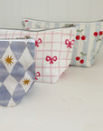 Nappy Wallet - Cherry Stripe