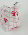 Nappy Wallet - Pink Bows