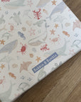 Anti-Roll Wedge Changing Mat - Deep Blue Sea