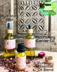 Personalised Body Care Set 100ml – Nourished & Glowing Skin with Your Choice of Carrier Oil, Mist & Essential Oil Blend