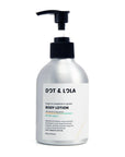 Luxury lightweight cypress body lotion with vitamin E and fig extract, hydrating, mood-boosting, natural deodorant, vegan, cruelty-free by Dot & Lola at brixbailey.com
