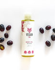 Vegan Fox Grape Seed Oil – Moisturizing, Toning & Natural by Vegan Fox at www.brixbailey.com