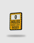 Bogey Report Golf Ball Marker