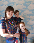 Boob Over the Rainbow Kids top