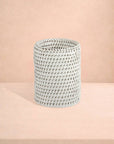 Savannah Rattan Bottle Holder - White