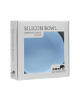 Silicone Baby Plate Bowl in Blue