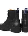 Zip Jodhpur Boots in Black
