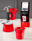 Bialetti Mini Express 'R' Double Serve (2 Cups & 2 Cup Coffee Maker)