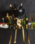 Gifts from independent brands at Brix + Bailey, including barware and glassware.