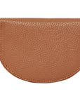 Brix Bailey Ethical Bag Brand Camel Leather Half Moon Coin Purse