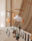 Brown Bear baby mobile
