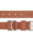 Brown Leather Dog Collar